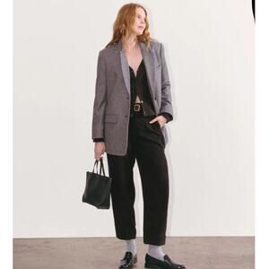 Everlane The Utility Pant in Buttersoft Black Ankle Size 10